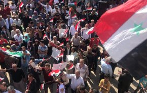 احتجاجات بريف حلب رفضا للتهديد التركي بعملية عسكرية شمالي سوريا