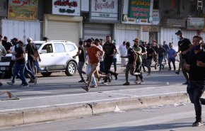تجدد الصدامات بين الأمن والمتظاهرين وسط بغداد