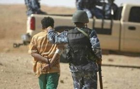 القبض على احد المجندين لداعش في الموصل

