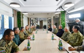 دیدار وزیر دفاع ترکیه با رئیس جمهوری آذربایجان