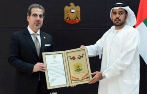 زهر الدين يسلّم أوراق اعتماده قنصلاً عاماً لسورية في دبي