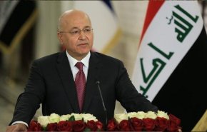 الرئيس العراقي: نأمل بأن تنتهي الانتخابات بنتائج قانونية 