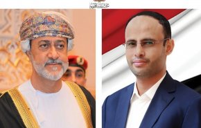 الرئيس المشاط يهنئ سلطان عمان بالعيد الوطني 