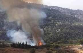 لبنان: أضرم النيران على أحد الجبال الجنوبيّة... وهذا ما حصل