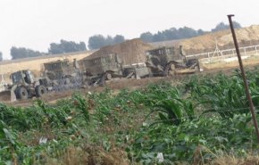 تخریب اراضی کشاورزی فلسطینیان در غزه  