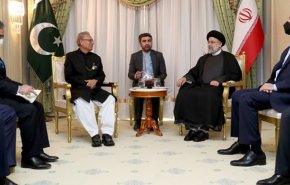 الرئيسان الايراني والباكستاني يتباحثان حول توطيد العلاقات
