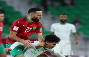 كأس العرب.. المغرب تتقدم على السعودية 
