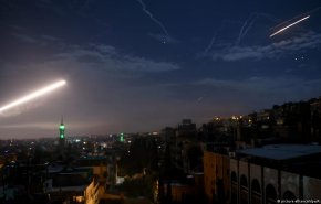 مقابله پدافند هوایی سوریه با حمله رژیم صهیونیستی

