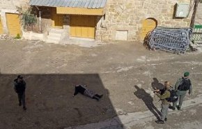 حمله به یک زن فلسطینی به زعم انجام عملیات مقاومتی+ فیلم