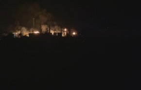 حمله موشکی اسرائیل به حومه لاذقیه و مقابله پدافندی ارتش سوریه+فیلم