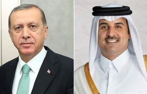 أمير قطر والرئيس التركي يبحثان العلاقات الثنائية