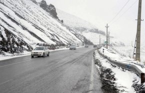 آخرین وضعیت جاده‌ها با وجود برف و کولاک
