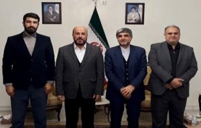 بررسی تحولات فلسطین در دیدار نماینده حماس با سفیر ایران در بیروت 
