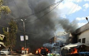 انفجار عنيف يهز مقرات الارهابيين في عفرين