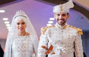 شاهد/ حفل زفاف أسطوري لابنة سلطان بروناي وإشادات بالعريس 'الأجنبي'!