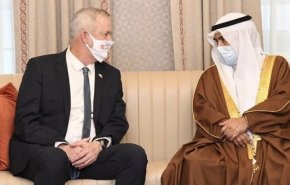 دیدار وزیر دفاع بحرین با وزیر جنگ رژیم صهیونیستی

