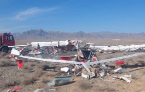 تحطم طائرة تدريب خفيفة جدا في شمال شرق ایران