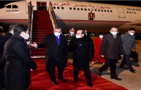 الرئيس السيسي يصل الى بكين