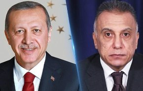 الكاظمي يتلقى اتصالا هاتفيا من الرئيس التركي 'إردوغان'