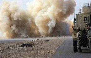 انفجار در مسیر کاروان ائتلاف آمریکایی در عراق