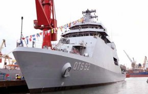 ترکیه سومین کشتی جنگی ساخت خود را تحویل قطر داد