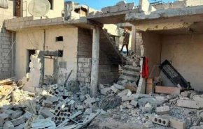 حملات توپخانه‌ای ترکیه به شهر تل تمر در حسکه سوریه