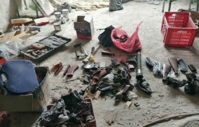 نیروهای سوریه بمب‌های اسرائیلی را در یک کارگاه خانگی در درعا کشف وضبط کردند
