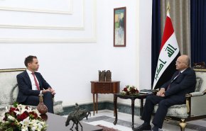 صالح يبحث مع السفير البلجيكي التعاون بين العراق والاتحاد الأوروبي