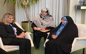 مساعدة الرئيس الايراني تلتقي رئيسة الهيئة الوطنية لشؤون المرأة اللبنانية