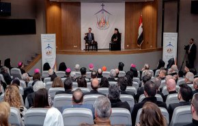 الرئيس الاسد يلتقي المشاركين في المؤتمر الكنسي الدولي