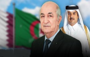 رسالة من  أمير قطر إلى الرئيس الجزائري