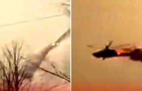 سرنگونی دو هلی‌کوپتر اوکراین در ماریوپل