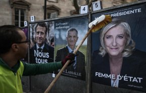 إحتدام المنافسة بين ماكرون ولوبان في انتخابات الرئاسة الفرنسية 
