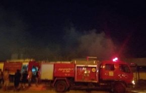 آتش‌سوزی و انفجار در انبار مهمات لشکر «العباس» در کربلا
