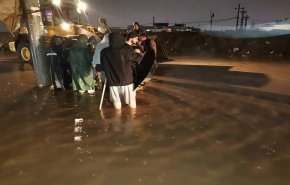 شاهد.. الأمطار تُغرق شوارع أربيل شمال العراق