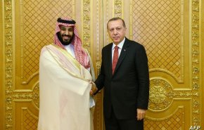 محمد بن سلمان يستقبل الرئيس التركي رجب طيب اردوغان