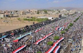 راهپیمایی گسترده در یمن به حمایت ازفلسطین