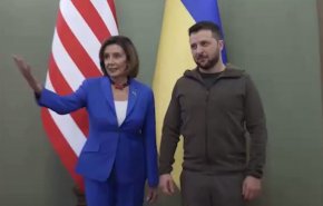 شاهد.. بيلوسي تلتقي الرئيس الاوكراني خلال زيارتها لكييف