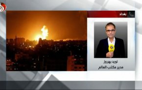گزارش خبرنگار العالم از جزییات حمله موشکی به پالایشگاه نفت اربیل+ ویدئو