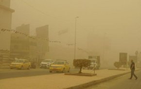 موجة غبار جديدة تغطي سماء العاصمة العراقية بغداد