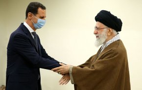 شاهد.. الأسد يحظی بترحيب كبير في طهران 