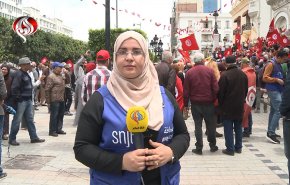 شاهد: وقفة مهمة لأنصار رئيس الجمهورية في تونس 