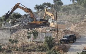 تخریب 4 منزل شهروندان فلسطینی در کرانه باختری