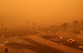 العواصف الترابية تهدد 45 رحلة جوية عراقية غدا