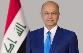 رئيس العراق يشارك بمجلس عزاء خلیفة بن زايد