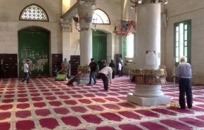 القدس المحتلة... اعمال تنظيف وترميم ما دمره الاحتلال + فيديو
