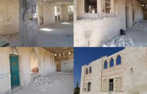 قصف تركي يطال مسجدا في قرية الجات شمال شرق منبج