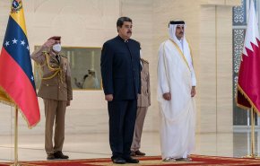 أمير قطر والرئيس الفنزويلي يعقدان جلسة مباحثات رسمية