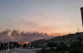 آتش سوزی گسترده در جنوب شرق ترکیه