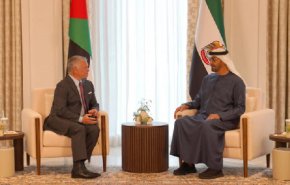 تأکید پادشاه اردن و رئیس امارات بر افزایش هماهنگی درباره مسائل منطقه ای